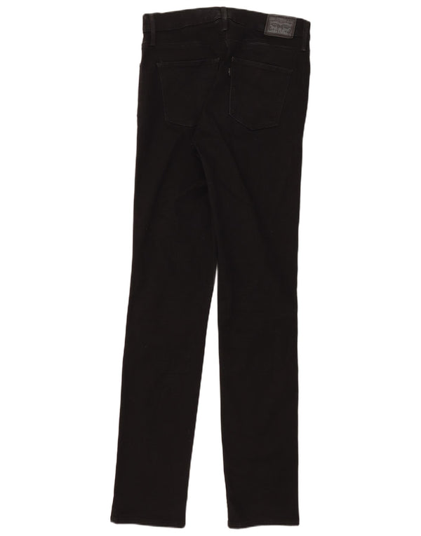 Γυναικείο Levi's Slimming Slim Jeans W31 L34 Μαύρο βαμβακερό