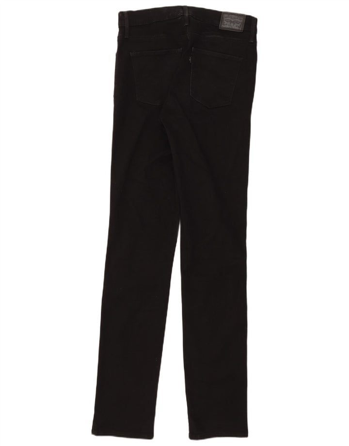 Γυναικείο Levi's Slimming Slim Jeans W31 L34 Μαύρο βαμβακερό