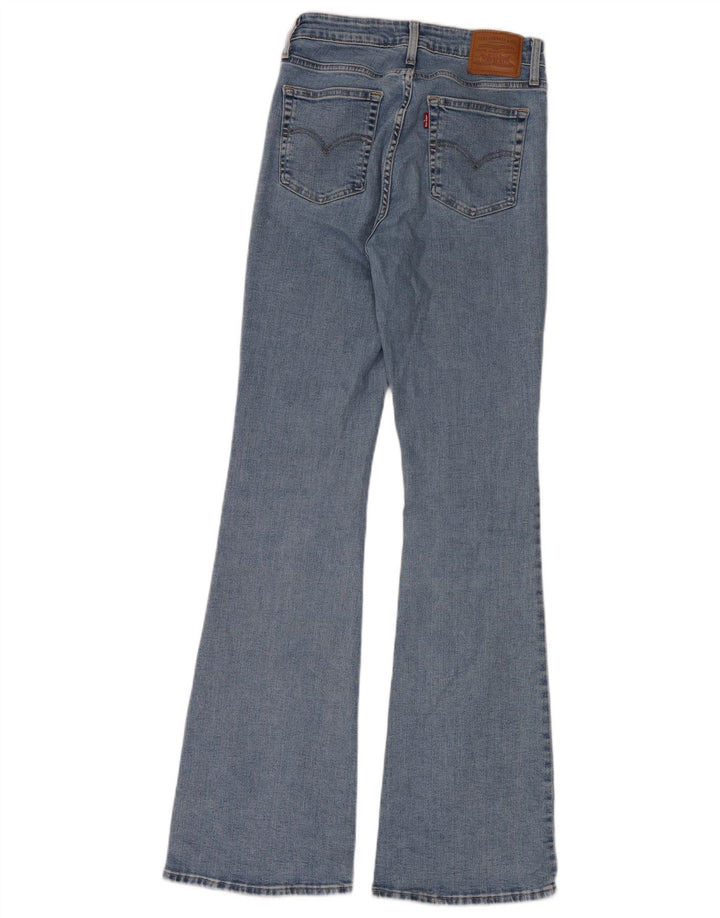 Levi's Womens 726 Flared Jeans W28 L34 Blue Cotton