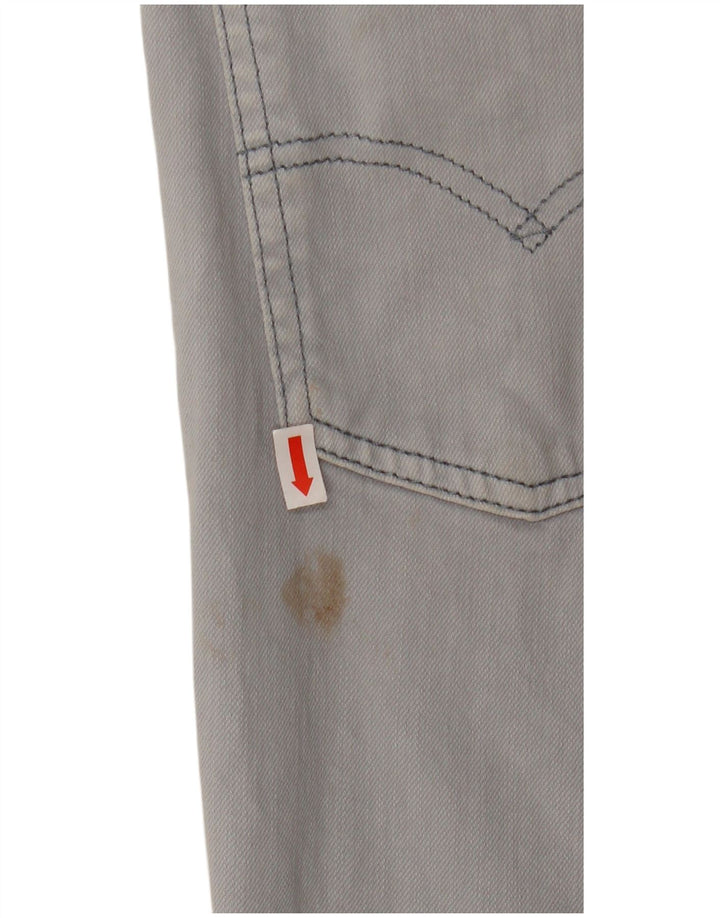 Levi's Mens 511 Slim Jeans W32 L27 Γκρι βαμβακερό