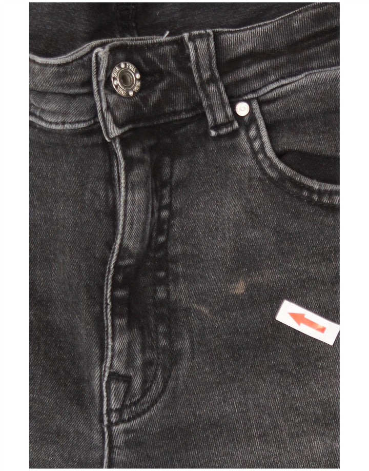 Zara Γυναικείο Slim Jeans EU 42 Large W32 L26 Grey