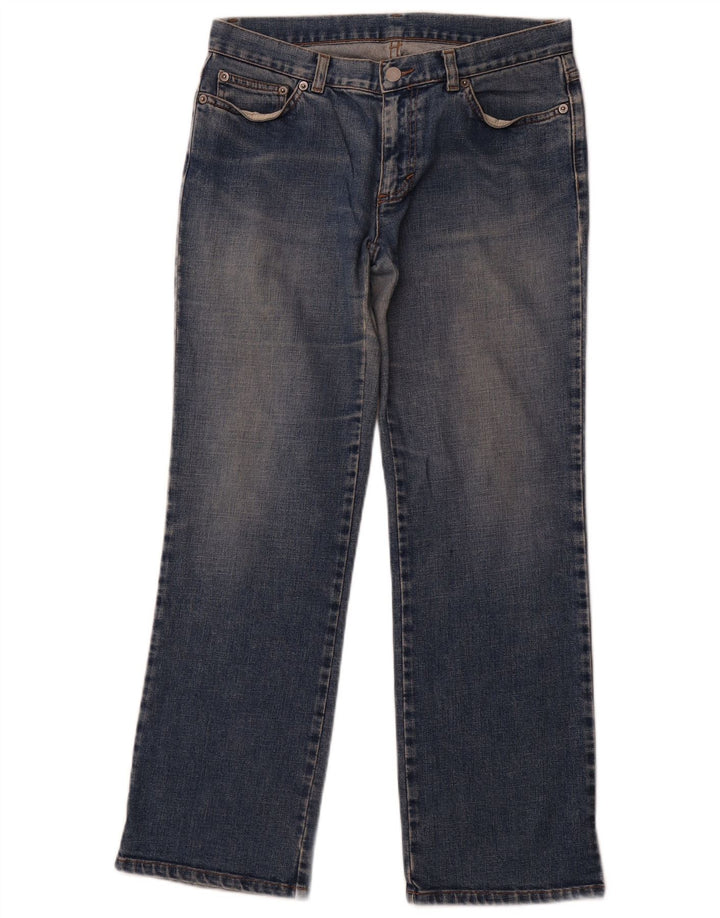 BENETTON Γυναικείο ίσιο τζιν IT 44 Medium W30 L28 Blue Cotton