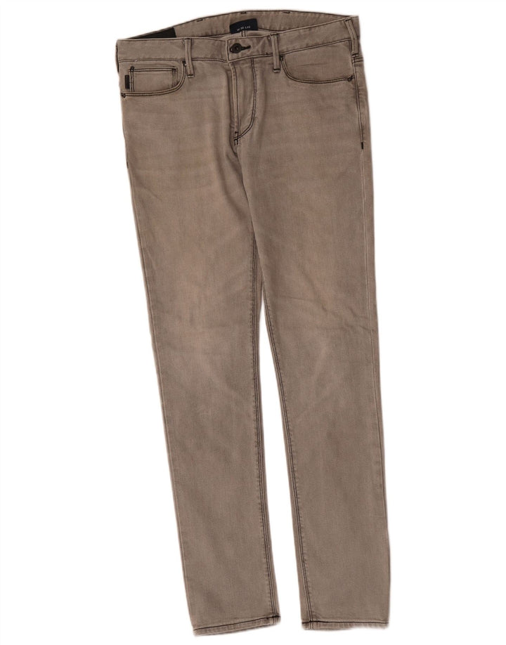 Armani Ανδρικό Skinny Jeans W30 L32 Γκρι βαμβακερό