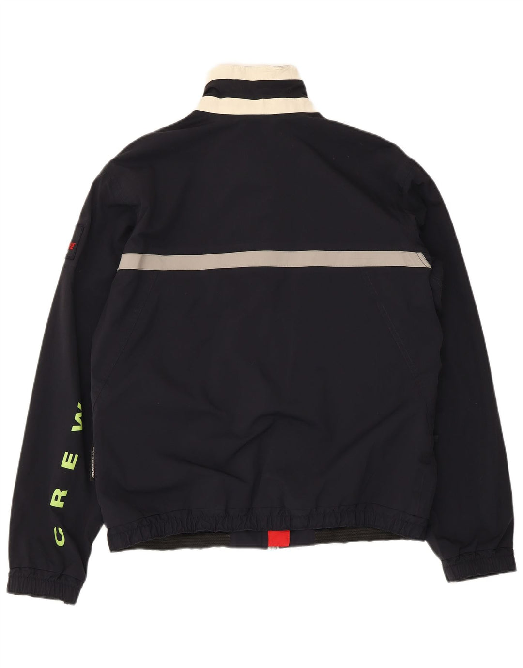 Murphy & Nye Mens Graphic Bomber Jacket UK 42 XL Navy Blue Colorblock