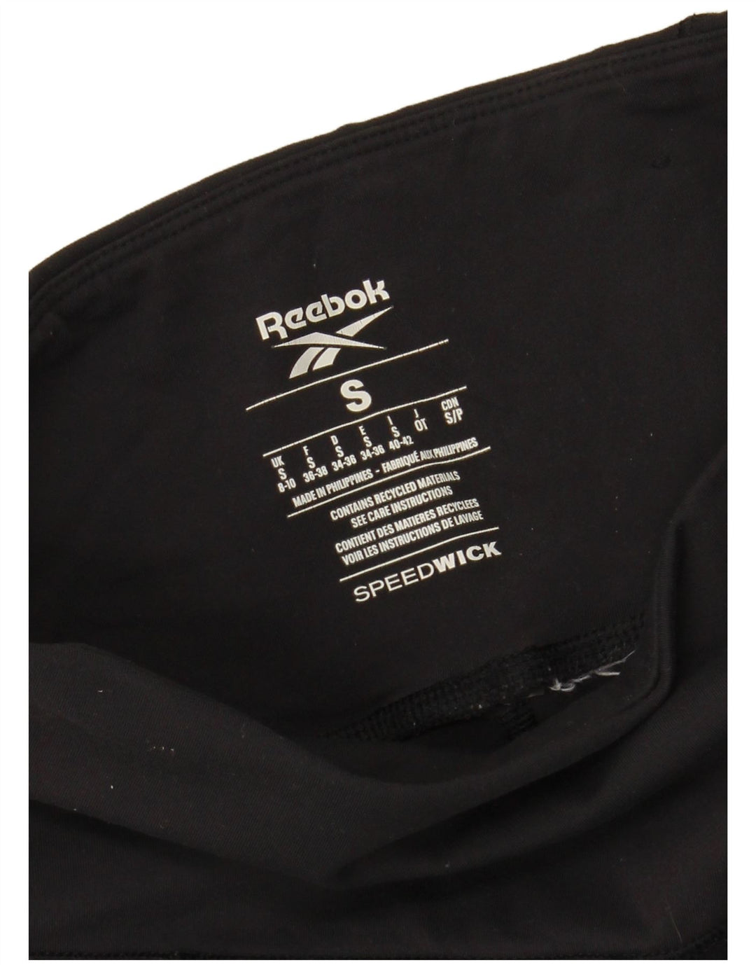 REEBOK Γυναικείο Κολάν UK 8/10 Small Black