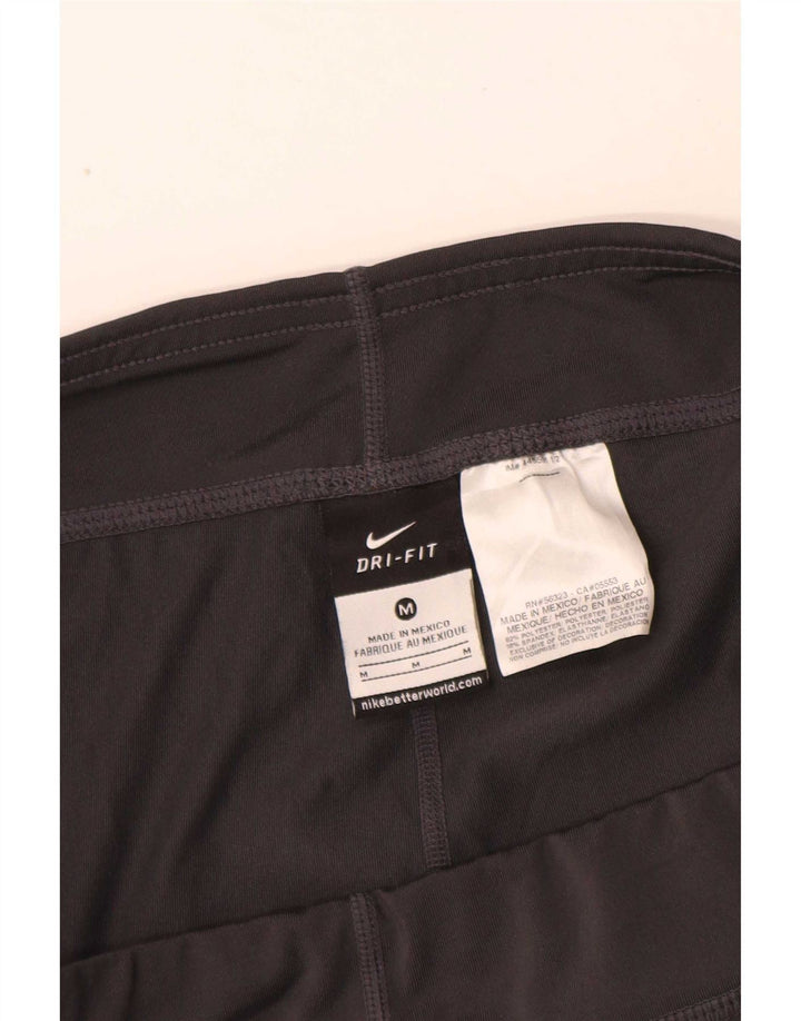 Γυναικείο αθλητικό σορτς Nike Dri Fit UK 12 μεσαίο μαύρο πολυεστέρα