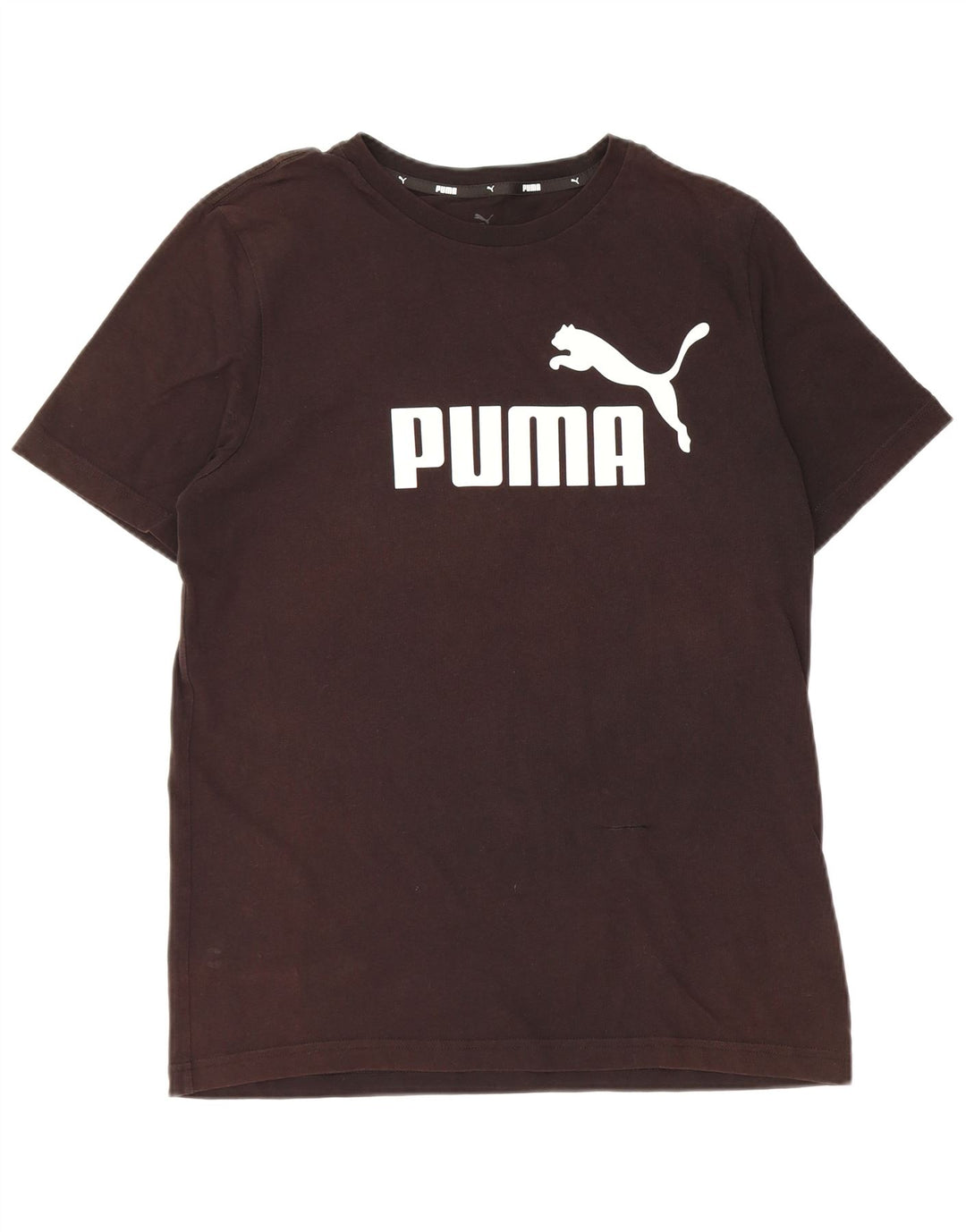 Ανδρικό γραφικό μπλουζάκι Puma, μεσαίο μαύρο βαμβακερό
