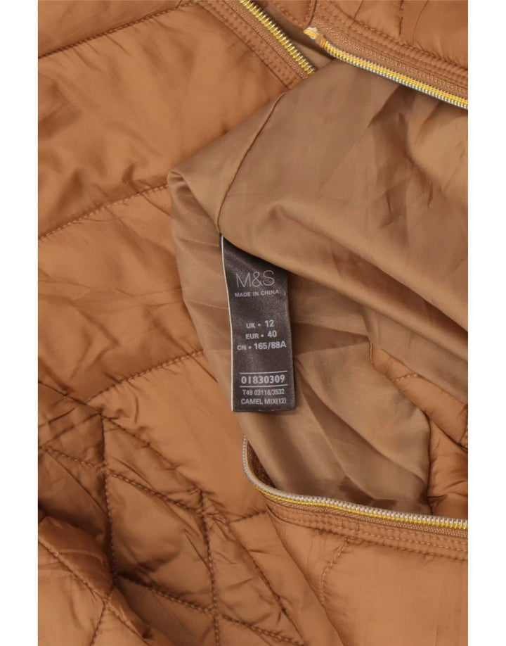 Marks & Spencer Γυναικείο μπουφάν UK 12 Medium Beige Polyester