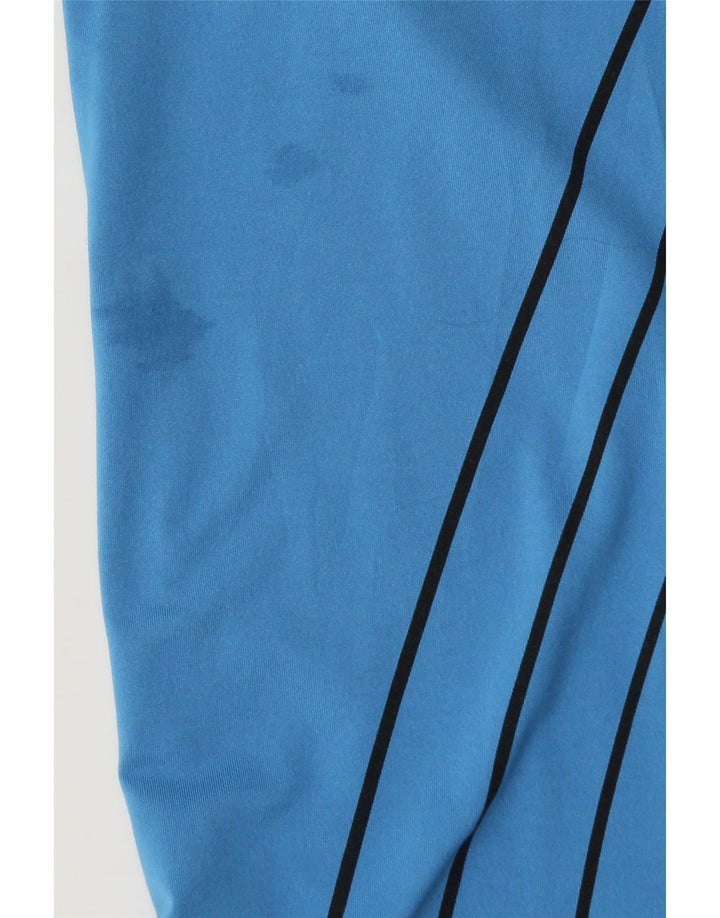 Izod Ανδρικό T-Shirt Top μεγάλο μπλε ριγέ πολυεστέρα