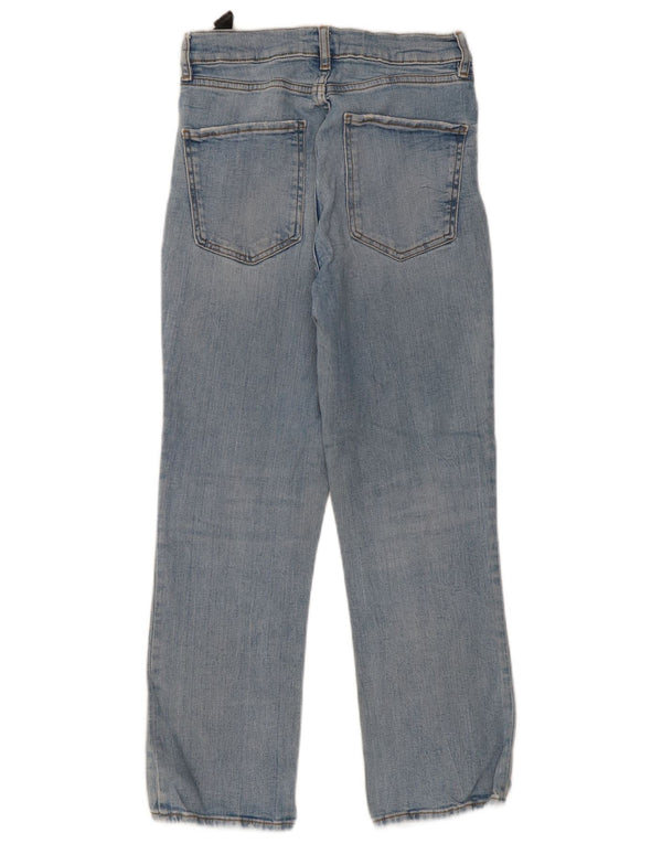 Zara Γυναικείο ψηλόμεσο τζιν EU 36 XS W26 L27 Μπλε βαμβακερό