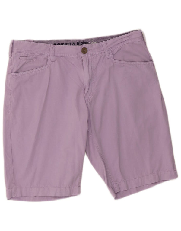 Harmont & Blaine Ανδρικό σορτς IT 50 Large W42 Μωβ βαμβακερό