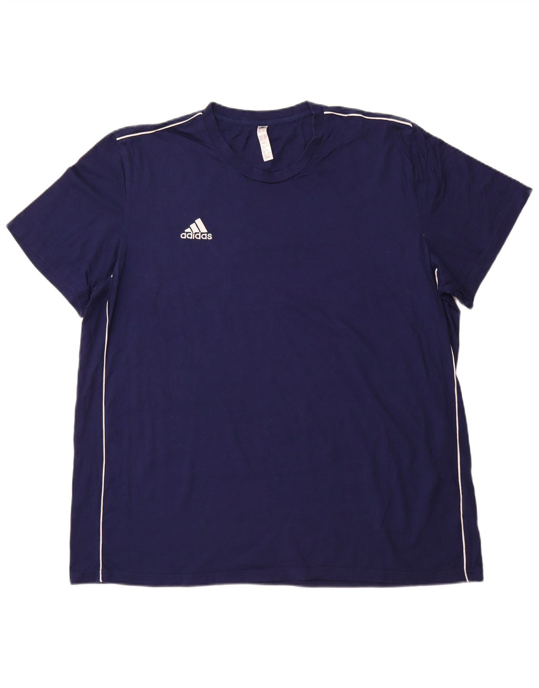 Ανδρικό T-Shirt ADIDAS Top 2XL Navy Blue Cotton