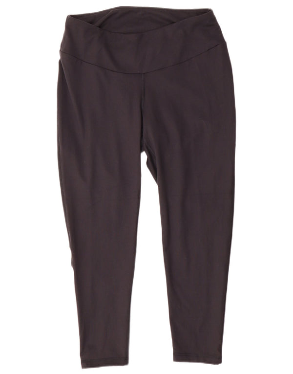 Adidas Γυναικείο κολάν Aeroready Crop UK 20/22 XL Μαύρο