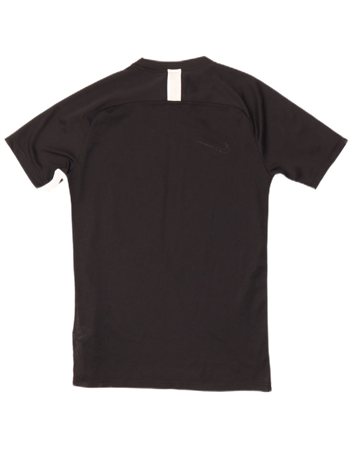 Ανδρικό T-shirt Nike Dri Fit Τοπ μεσαίου μαύρου πολυεστέρα
