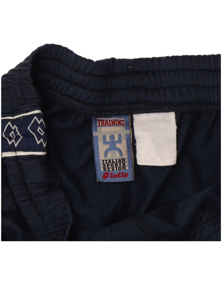 Ανδρική αθλητική φόρμα Lotto Graphic Παντελόνι Μεγάλο Navy Blue