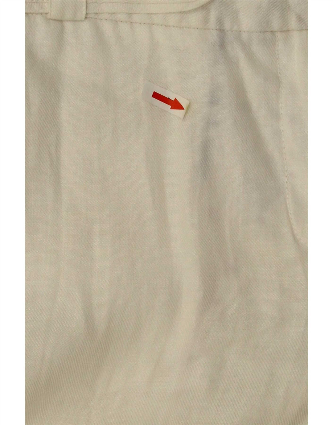Zara Γυναικείο παντελόνι Chino Bootcut EU 38 Small W28 L32 Λευκό