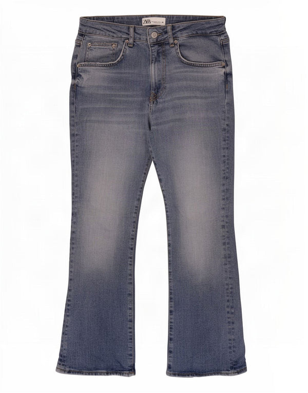 Zara Γυναικείο Τζιν μποτάκι EU 38 Small W28 L26 Μπλε βαμβακερό