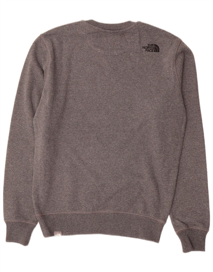 Ανδρικό γραφικό φούτερ North Face Jumper Μικρό Γκρι βαμβακερό