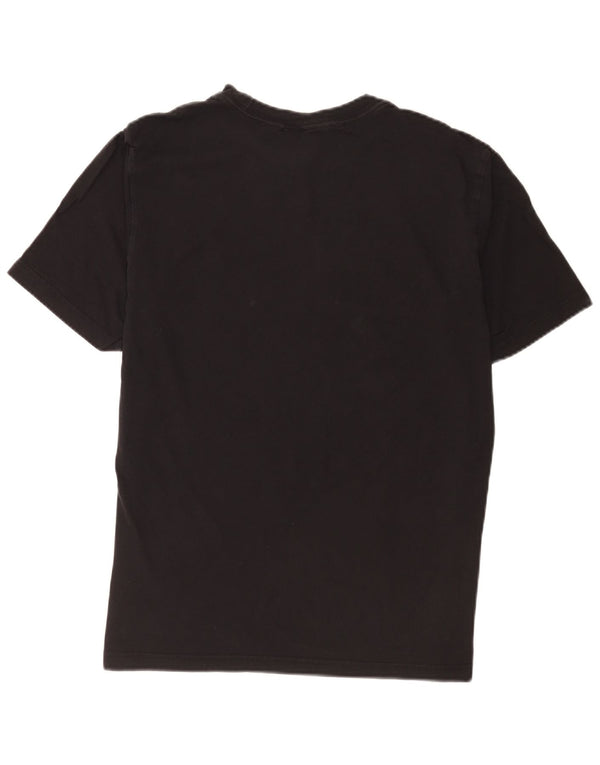 Ανδρικό γραφικό T-Shirt Adidas Top Μεσαίο μαύρο βαμβακερό