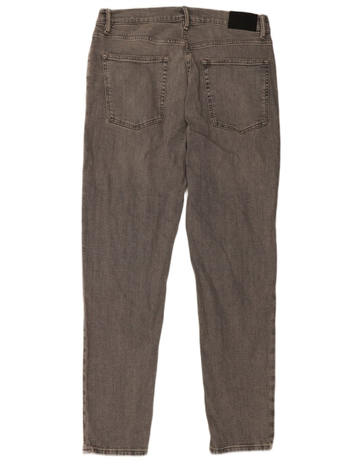 Zara Ανδρικό Slim Jeans EU 44 Large W34 L31 Γκρι βαμβακερό