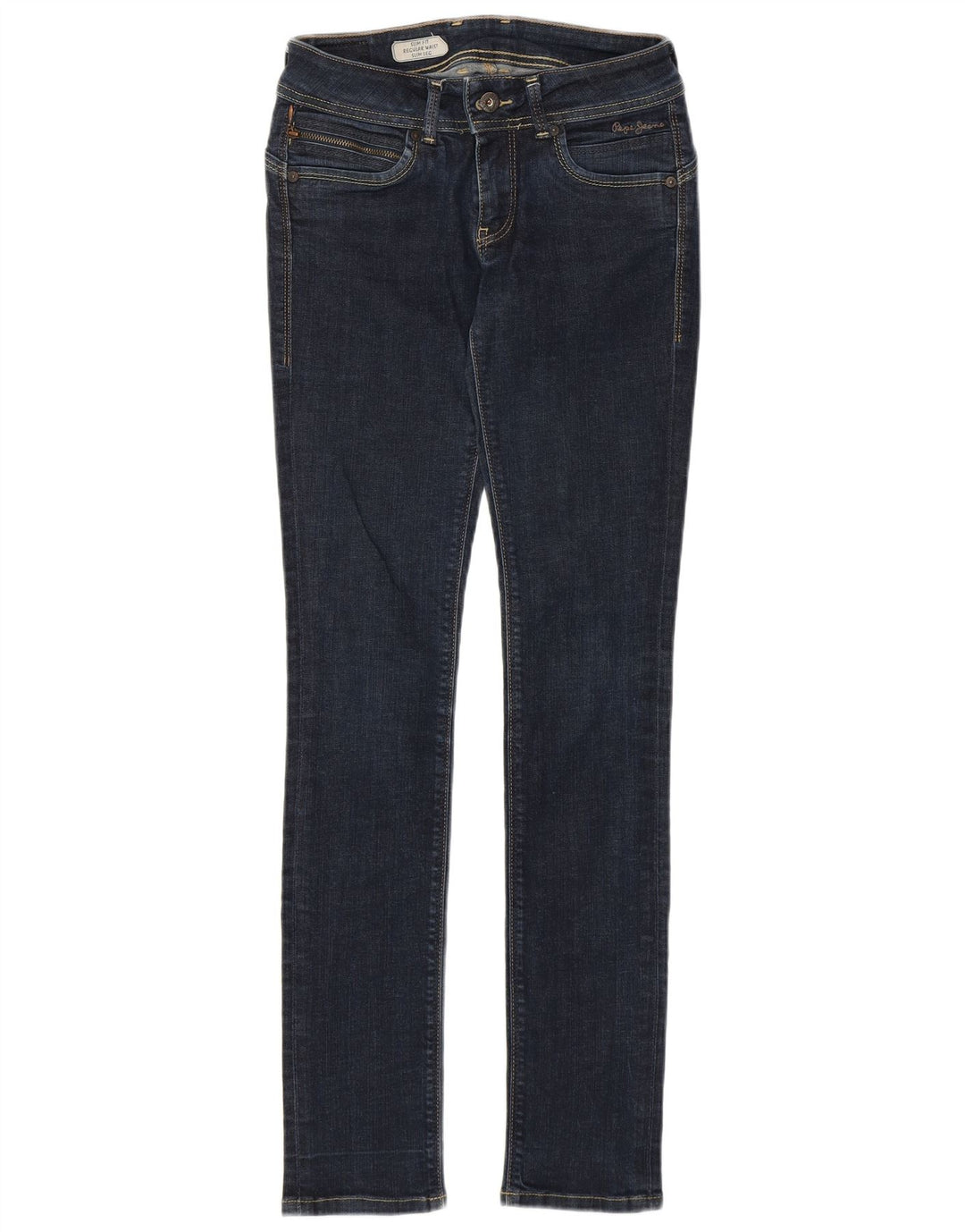 PEPE Jeans Γυναικείο Slim Jeans W28 L32 Μπλε βαμβακερό