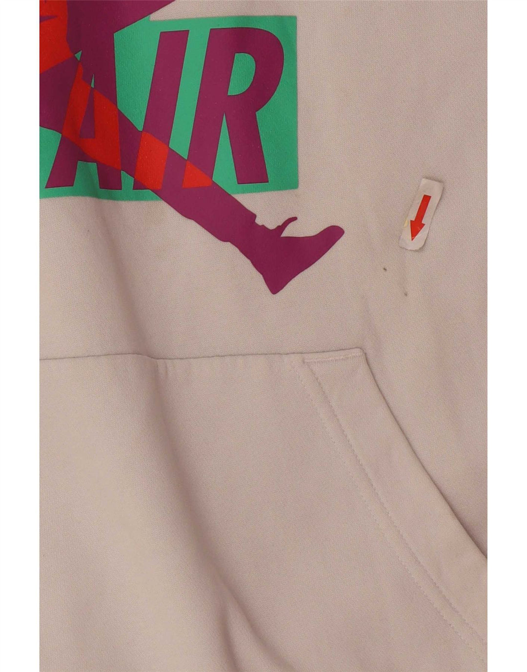Ανδρικό γραφικό κουκούλα Jordan Medium White