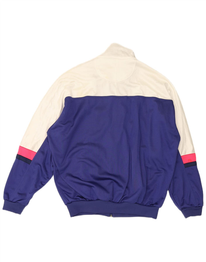 Ανδρική αθλητική φόρμα γραφικών Asics Top Jacket IT 54 XL Blue Colourblock
