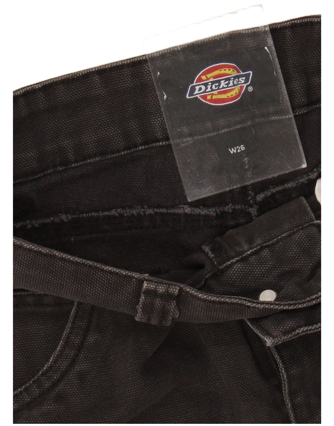 Dickies Γυναικείο Ψηλόμεσο Σορτς Cargo W26 Μικρό μαύρο βαμβακερό