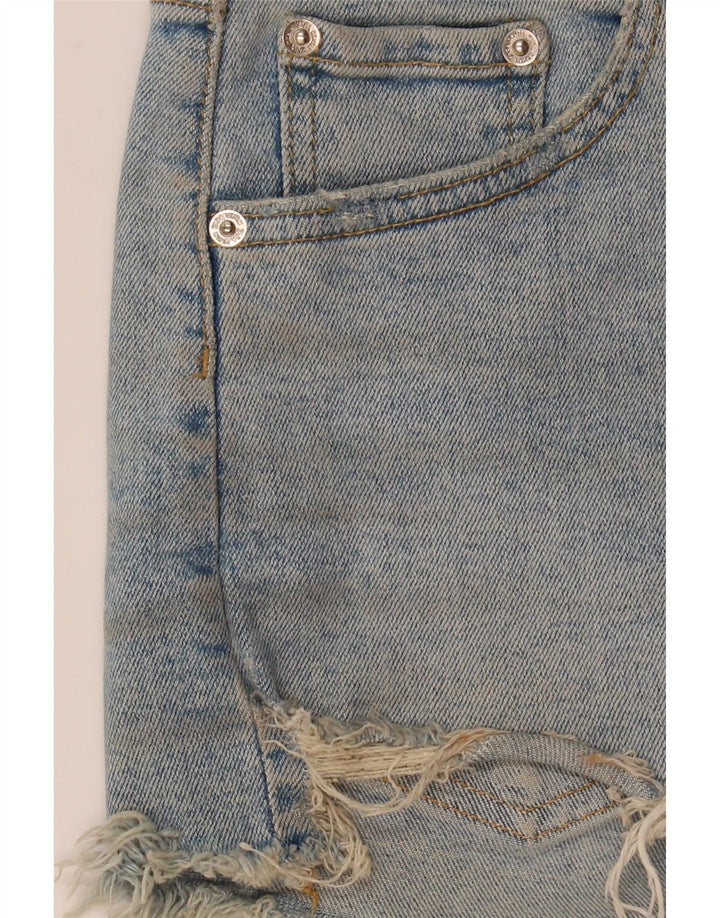 Zara Γυναικείο τζιν σορτς EU 38 Small W28 Blue