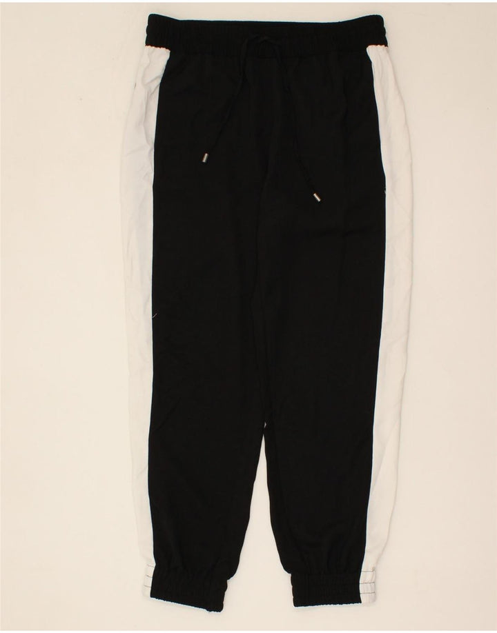 MOSSIMO Womens Tracksuit Trousers Joggers UK 10 Small Black Colourblock Vintage Mossimo and Second-Hand Mossimo from Messina Hembry 