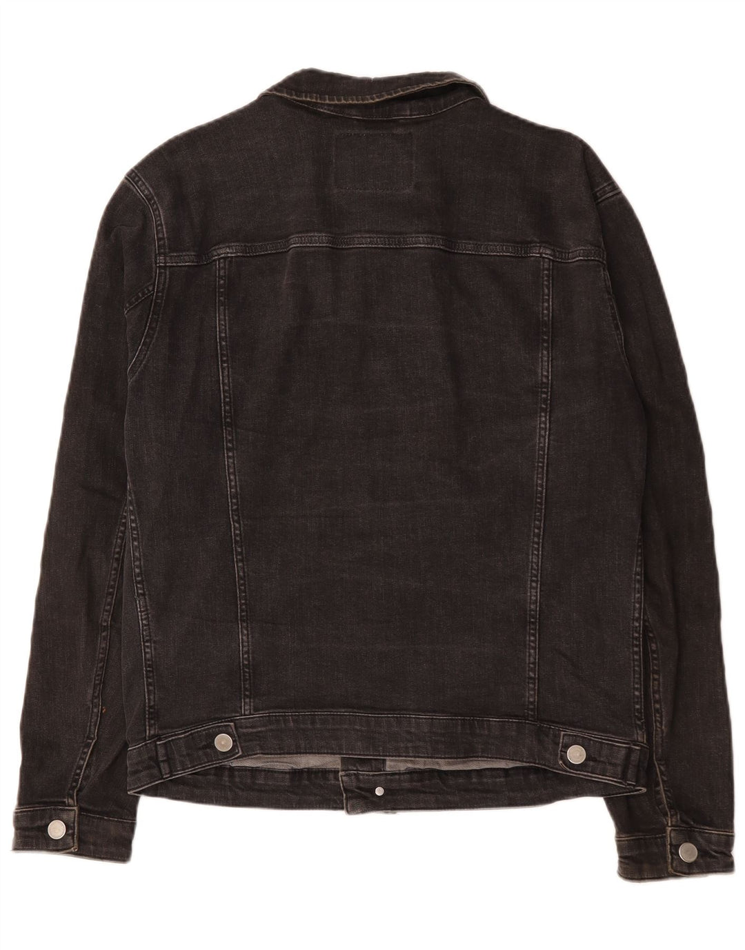 Jack & Jones Ανδρικό Τζιν Μπουφάν UK 42 XL Γκρι βαμβακερό