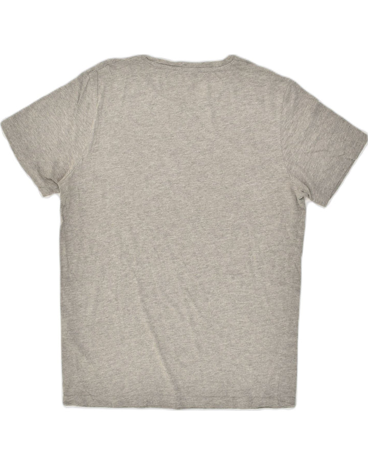 JACK & JONES Mens Regular Fit Graphic T-Shirt Top Medium Grey Cotton | Vintage Jack & Jones | Thrift | Second-Hand Jack & Jones | Used Clothing | Messina Hembry 
