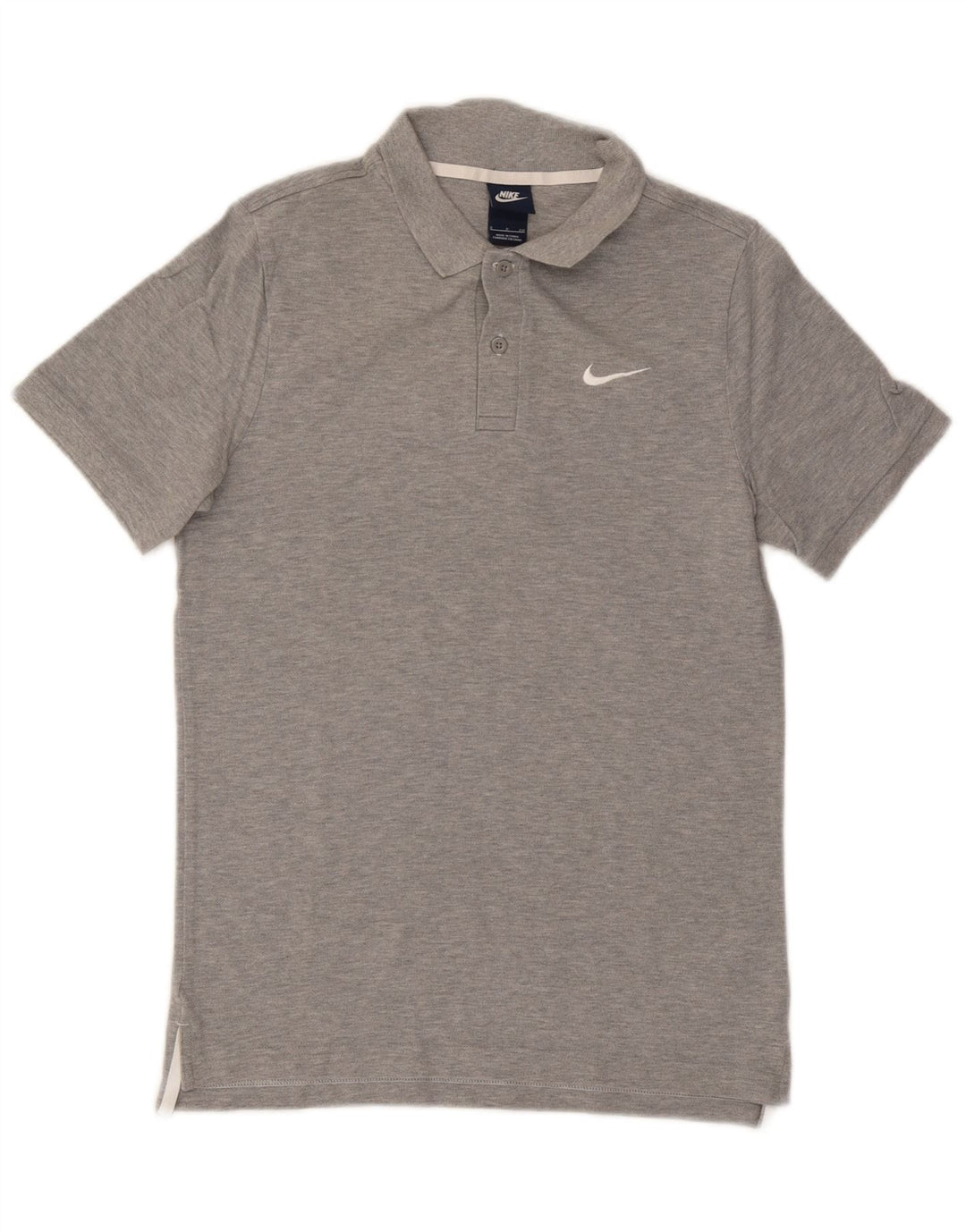 Ανδρικό μπλουζάκι πόλο Nike, βαμβακερό σε γκρι κουκκίδες