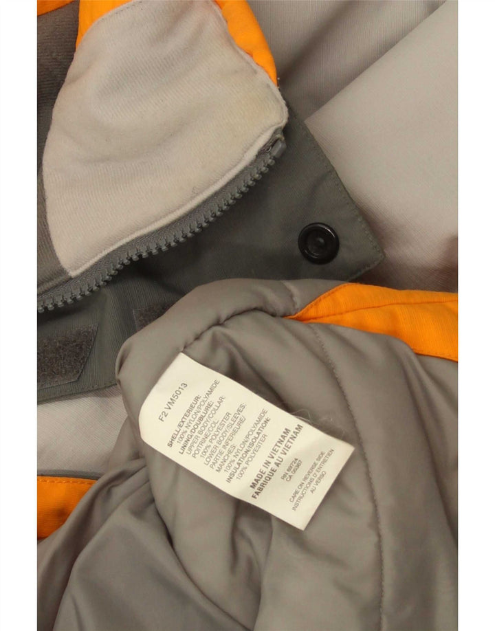 Columbia Ανδρικό μπουφάν σκι με κουκούλα UK 40 Large Grey Colourblock Polyamide