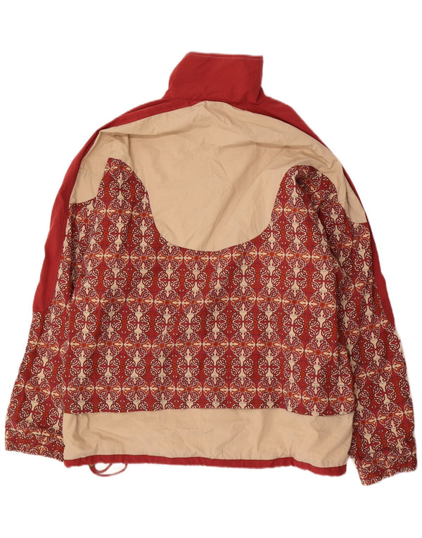 Ανδρικό μπουφάν LEOPARD Windbreaker UK 44/46 XL Red Paisley Cotton