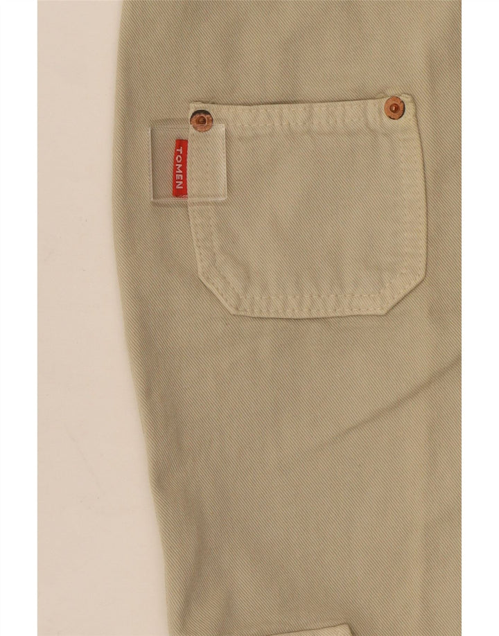 Vintage Γυναικείο Παντελόνι Flare Cargo W22 L31 Μπεζ