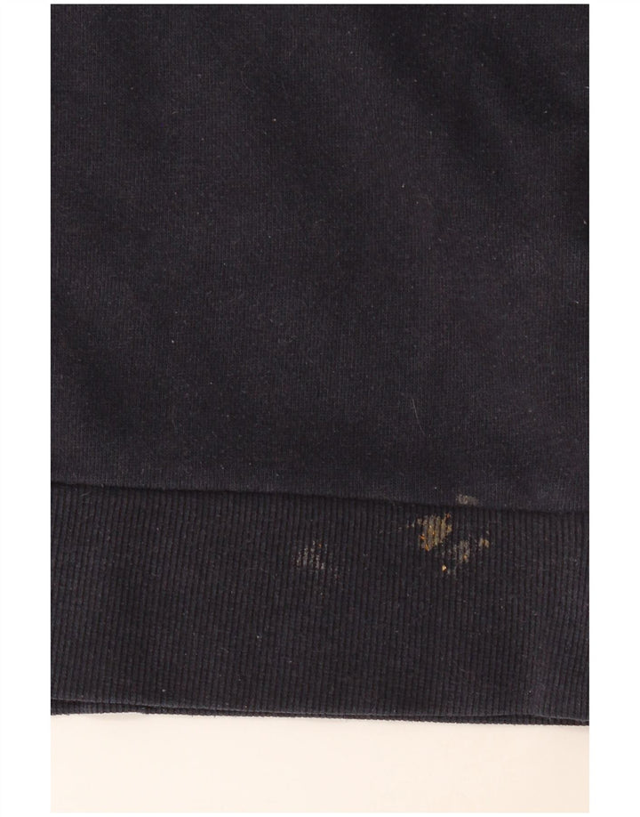 Ανδρικό γραφικό φούτερ Dkny Jumper Μεγάλο Ναυτικό Βαμβακερό