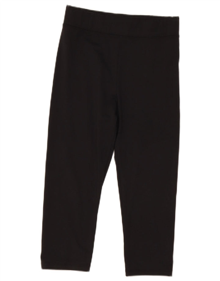 Marks & Spencer Γυναικεία κολάν Capri ψηλόμεση UK 8 Small Black Polyester