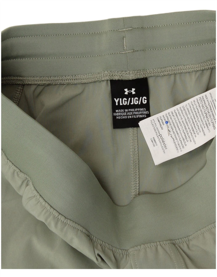 Under Armour Boys αθλητική φόρμα 11-12 ετών Large Green Sports