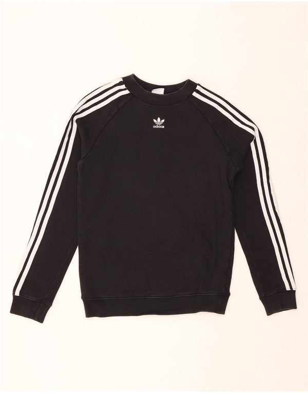 Γυναικείο φούτερ ADIDAS Jumper UK 6 XS Μαύρο βαμβακερό