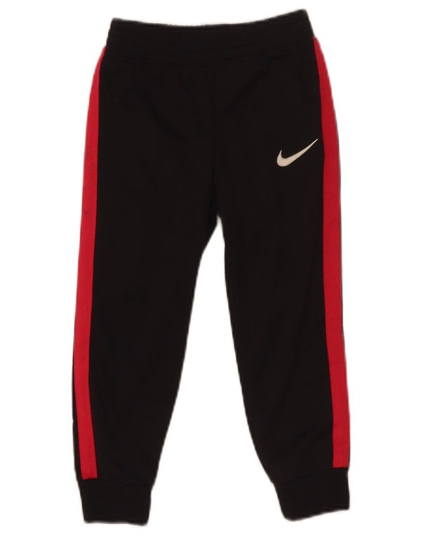 Παντελόνι αθλητικής φόρμας Nike Boys Joggers 2-3 ετών Μαύρο πολύχρωμο πολυεστέρα