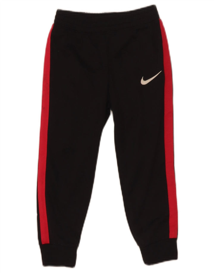 Παντελόνι αθλητικής φόρμας Nike Boys Joggers 2-3 ετών Μαύρο πολύχρωμο πολυεστέρα