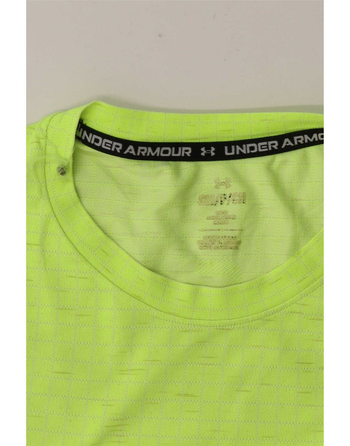 Ανδρικό γραφικό μπλουζάκι Under Armour Top Μικρό Πράσινο