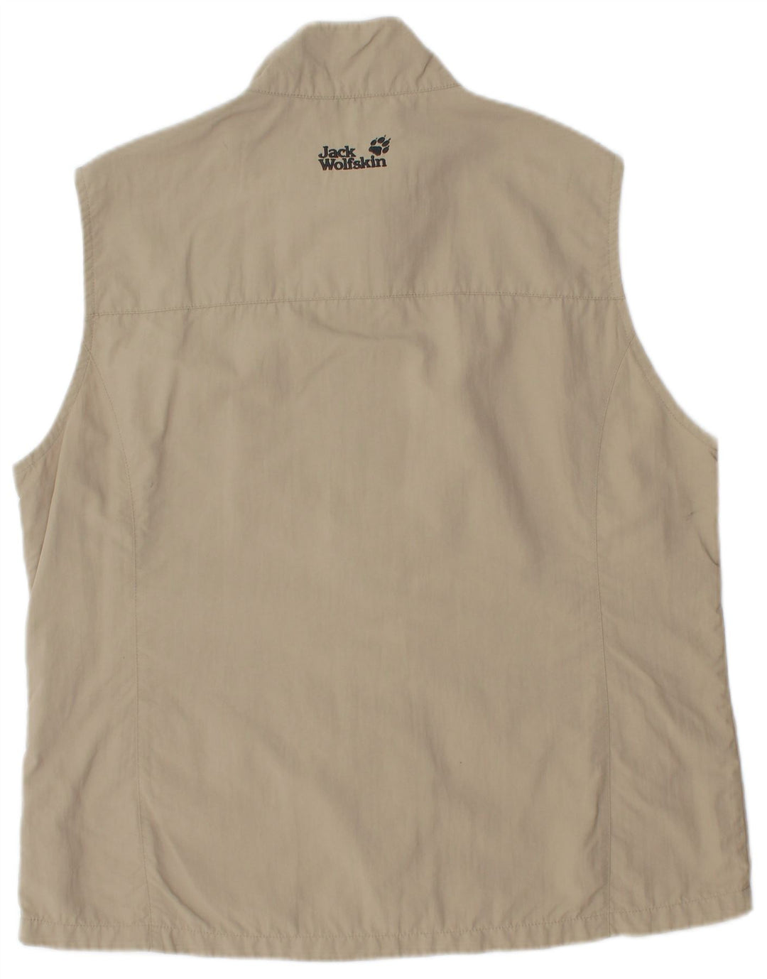 JACK WOLFSKIN Γυναικεία Utility Gilet UK 18 XL Beige Polyamide