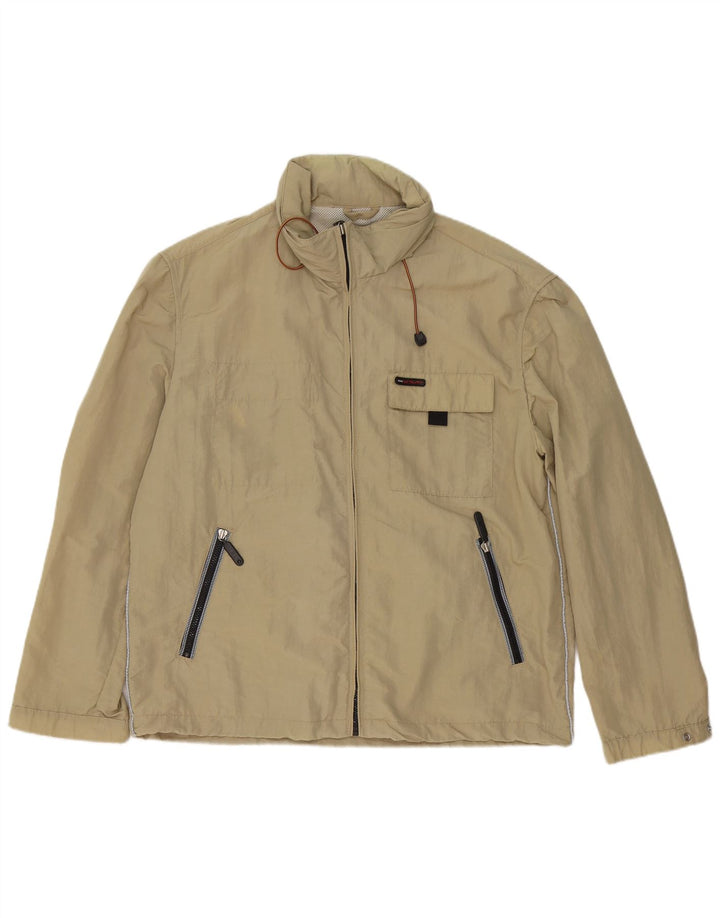 Ανδρικό μπουφάν βροχής Gas UK 42 XL Khaki Polyester