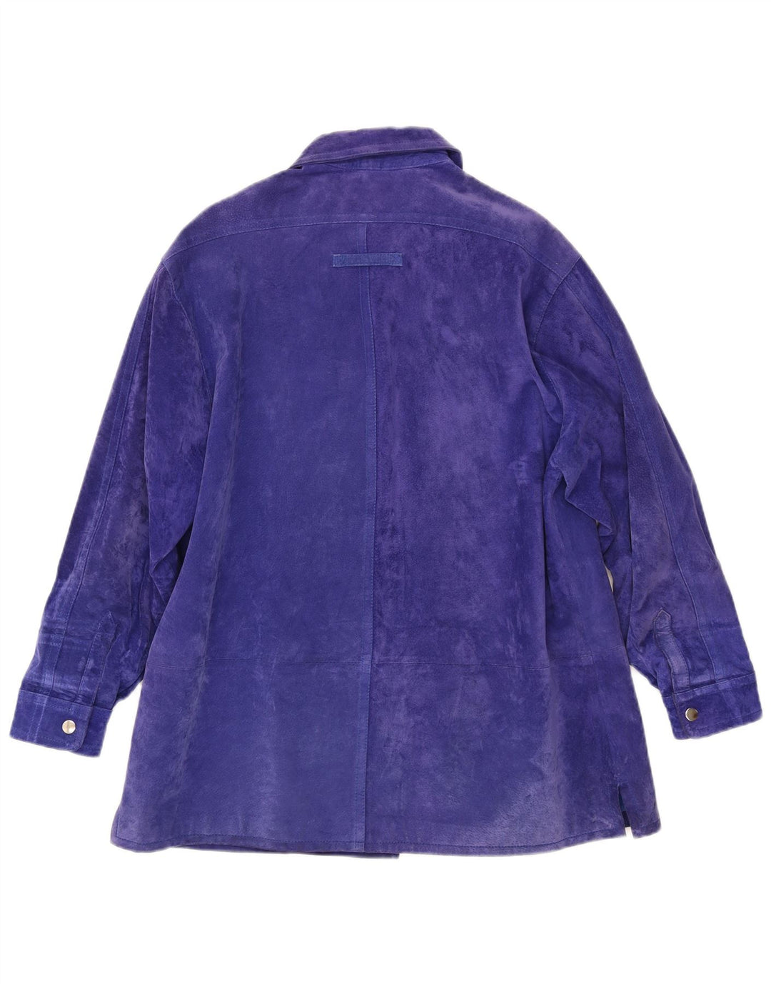 YUPPIE Γυναικείο Suede Jacket EU 46 XL Purple Leather