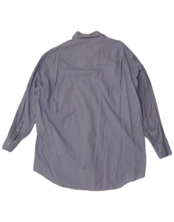 Ανδρικό πουκάμισο Nautica Size 16 1/2 Large Blue Check Cotton