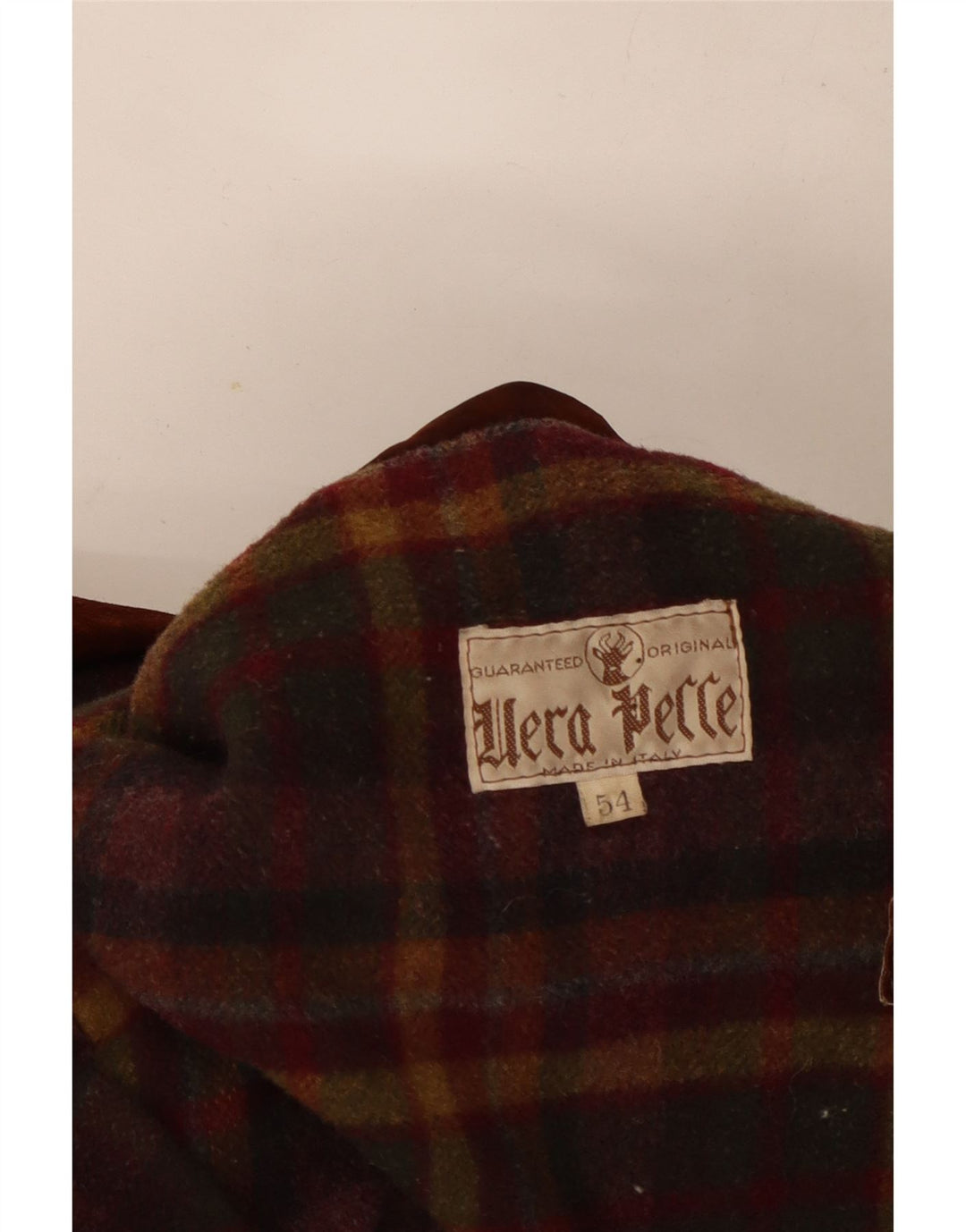 Vintage Ανδρικό Suede Jacket IT 54 2XL Καφέ Δερμάτινο