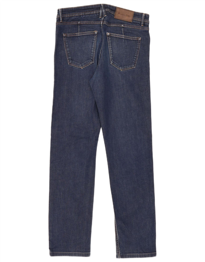 Massimo Dutti Ανδρικό Slim Jeans EU 40 Medium W31 L30 Blue
