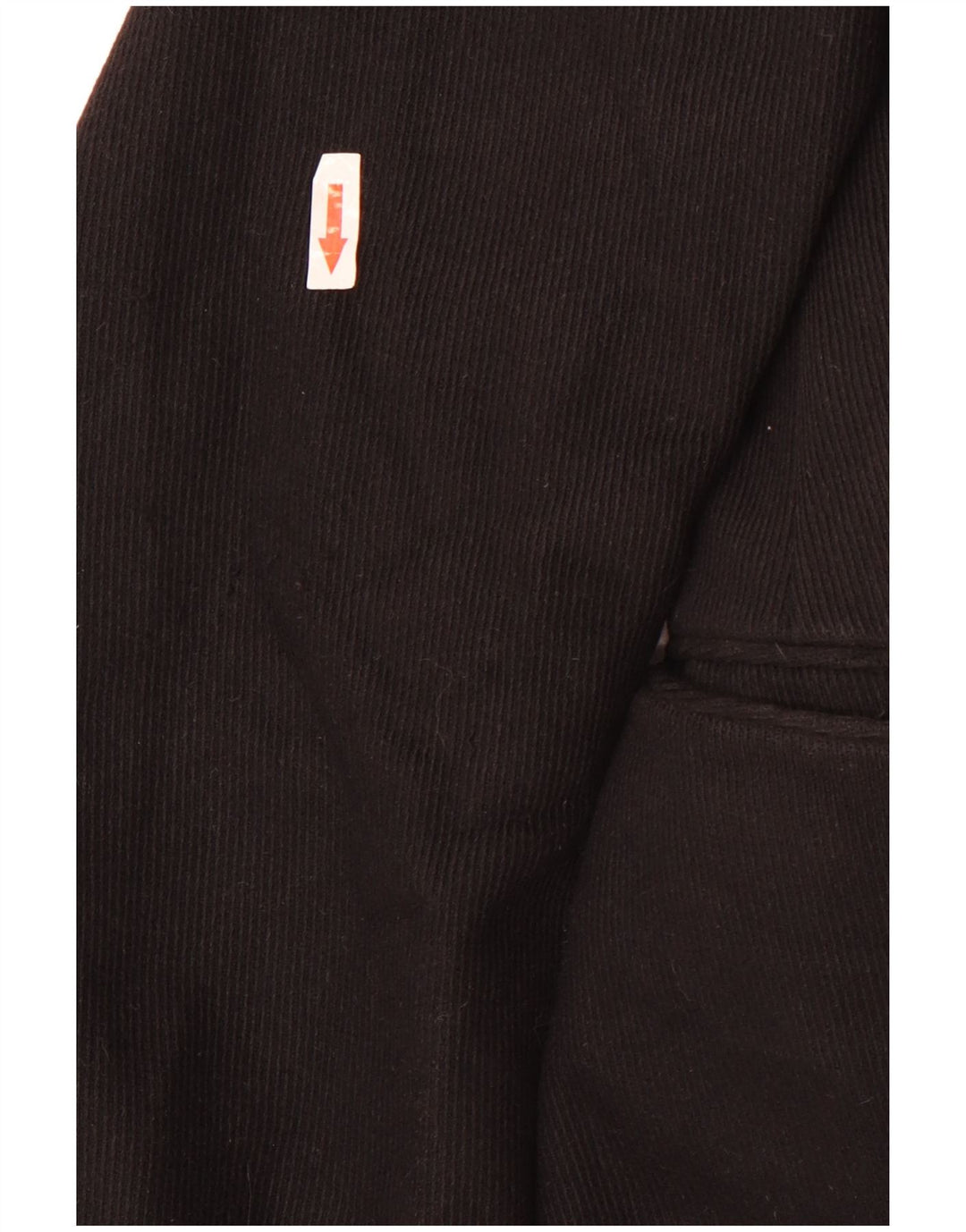Ανδρικό παλτό Fay Corduroy UK 40 Large Μαύρο
